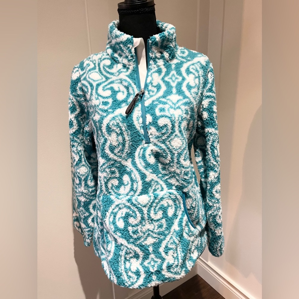 Sherpa fleece top